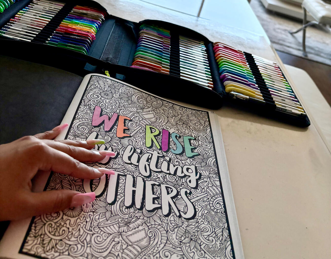 Healing through Coloring